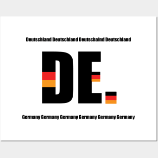 Deutschland- Germany -DE Posters and Art